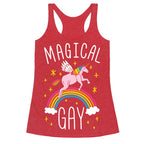 Magical Gay Racerback Tank