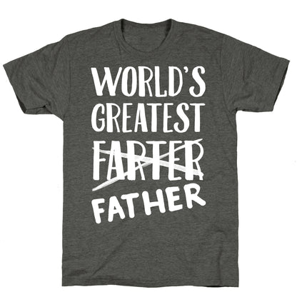 World's Greatest Farter Unisex Triblend Tee