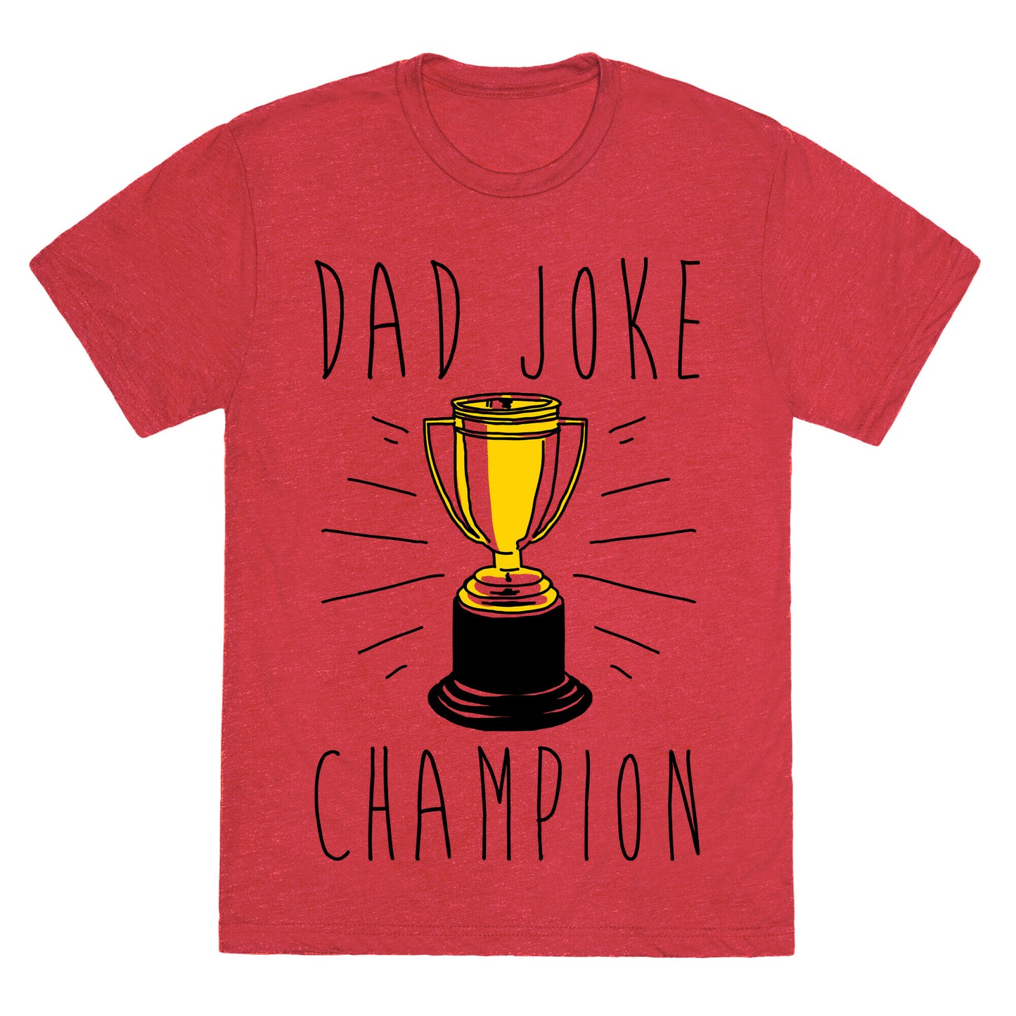 Dad Joke Champion Unisex Triblend Tee