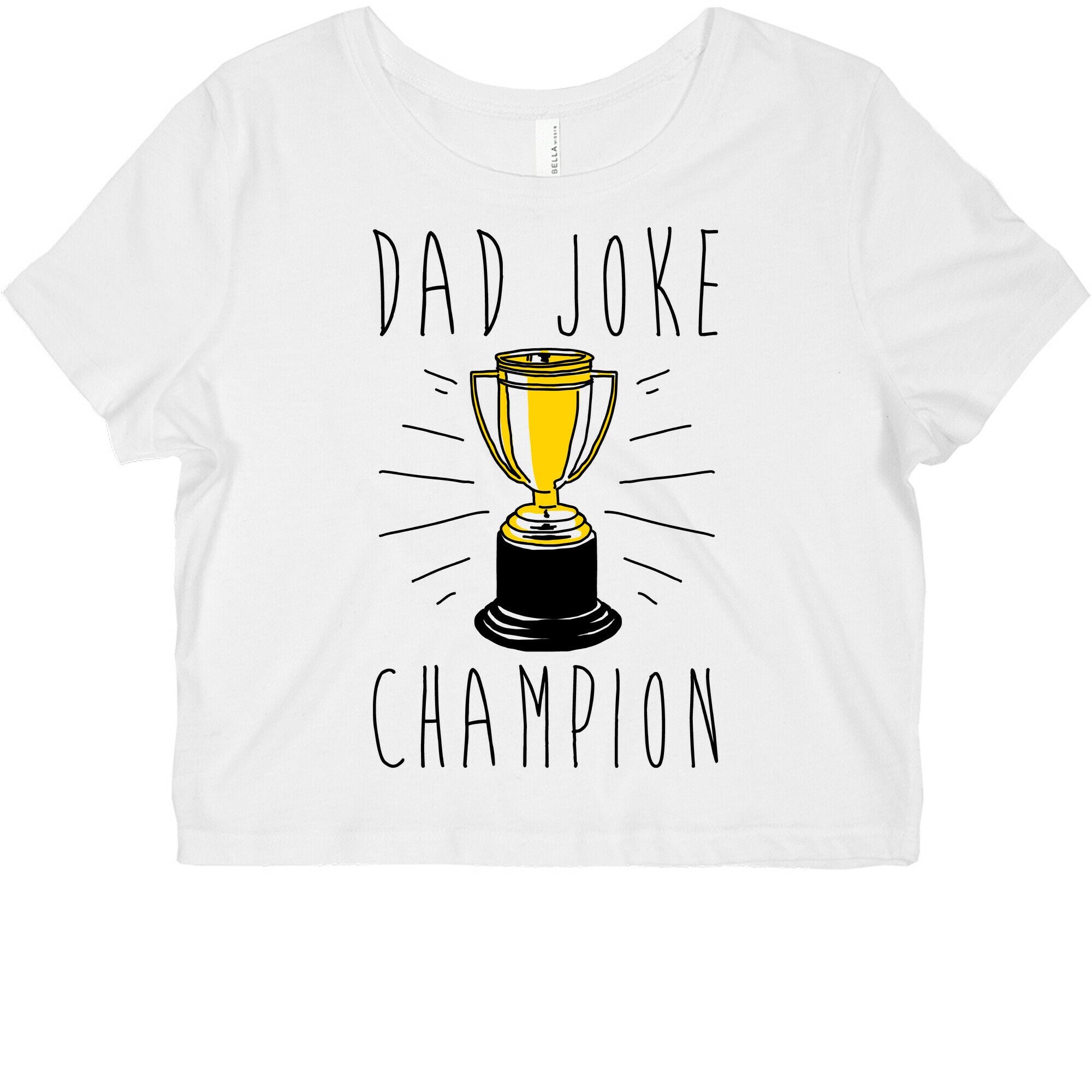 Dad Joke Champion Graphic Baby Tee