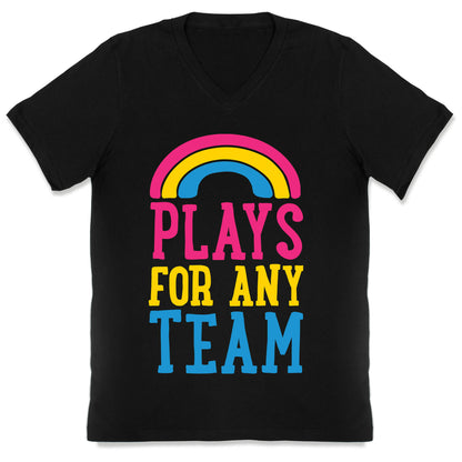 Plays For Any Team V-Neck