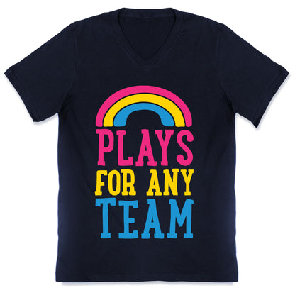 Plays For Any Team V-Neck
