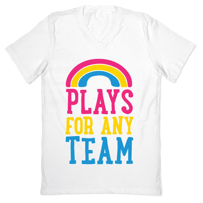 Plays For Any Team V-Neck