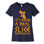 It's Been A Real Slice Women's Cotton Tee