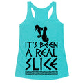 It's Been A Real Slice Racerback Tank