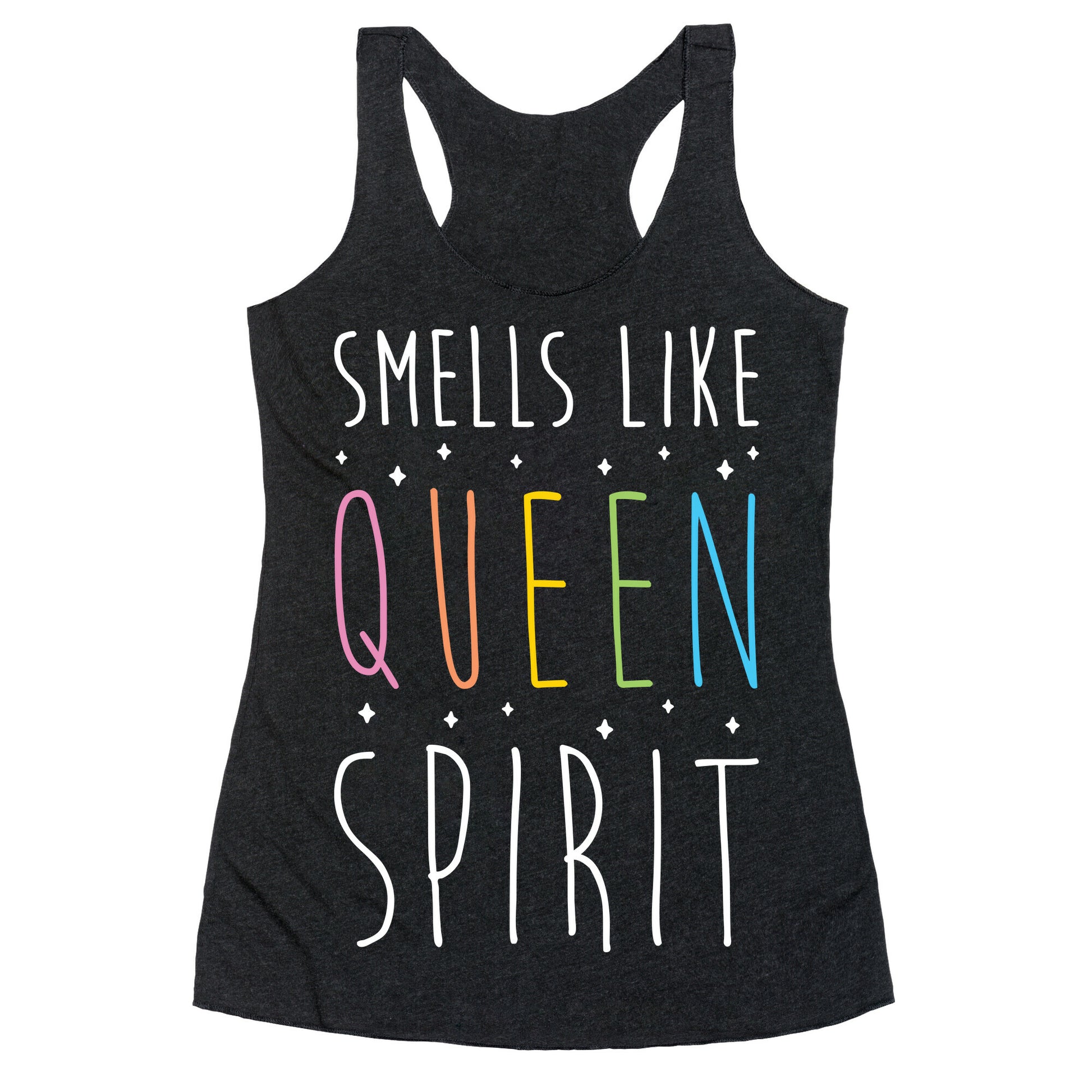 Smells Like Queen Spirit - Parody Racerback Tank