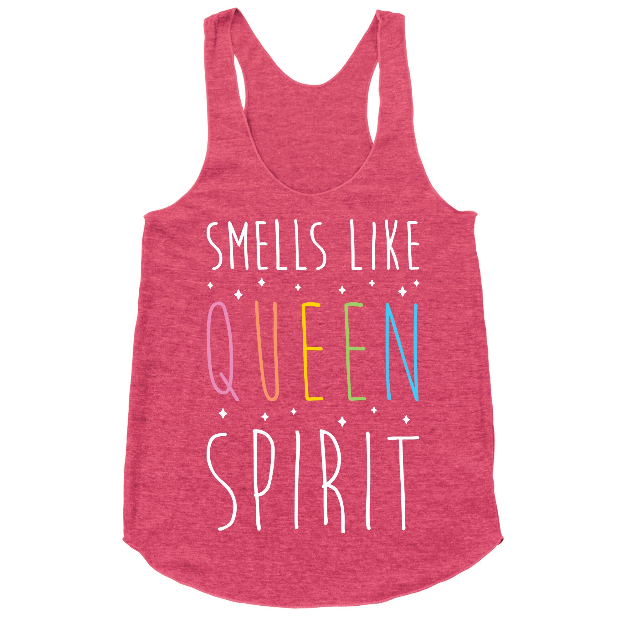 Smells Like Queen Spirit - Parody Racerback Tank