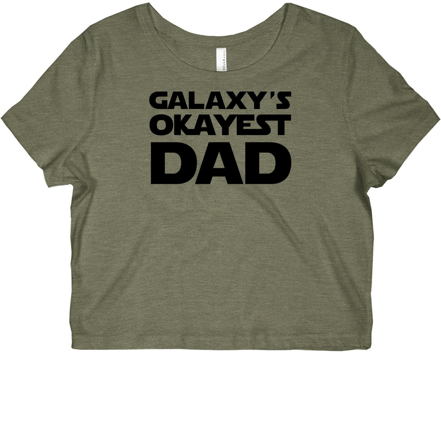 Galaxy's Okayest Dad Graphic Baby Tee