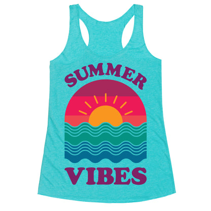 Summer Vibes Racerback Tank