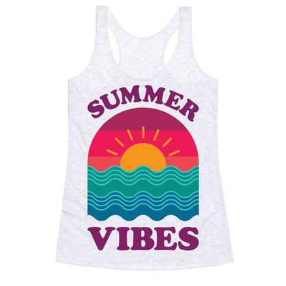 Summer Vibes Racerback Tank