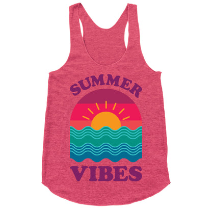 Summer Vibes Racerback Tank