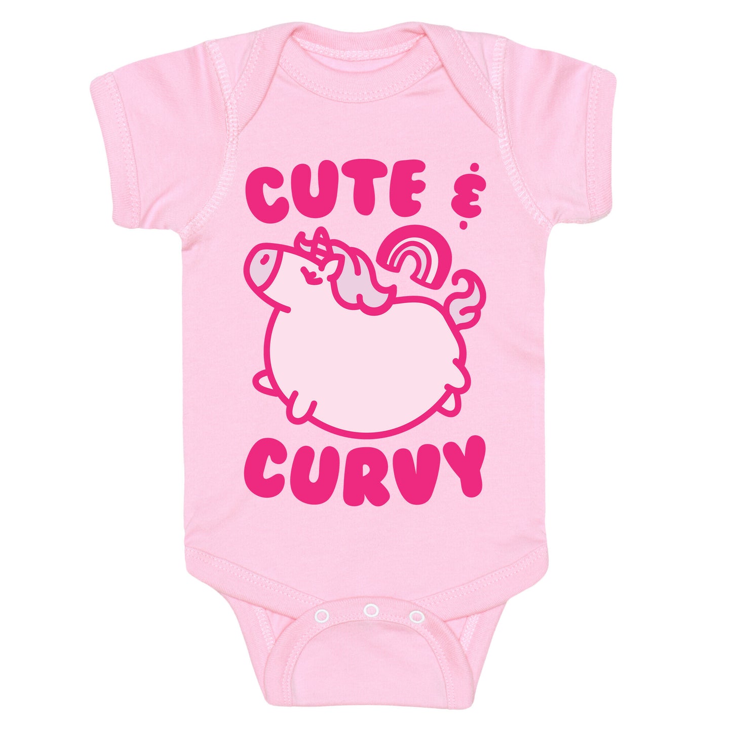 Cute & Curvy Baby One Piece