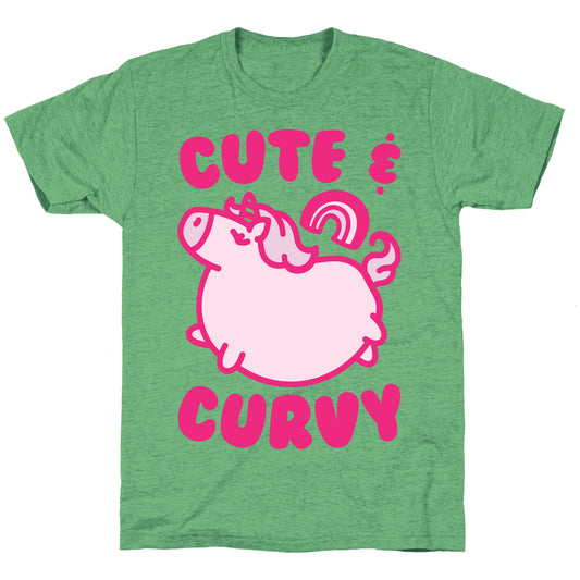 Cute & Curvy Unisex Triblend Tee