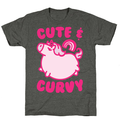 Cute & Curvy Unisex Triblend Tee