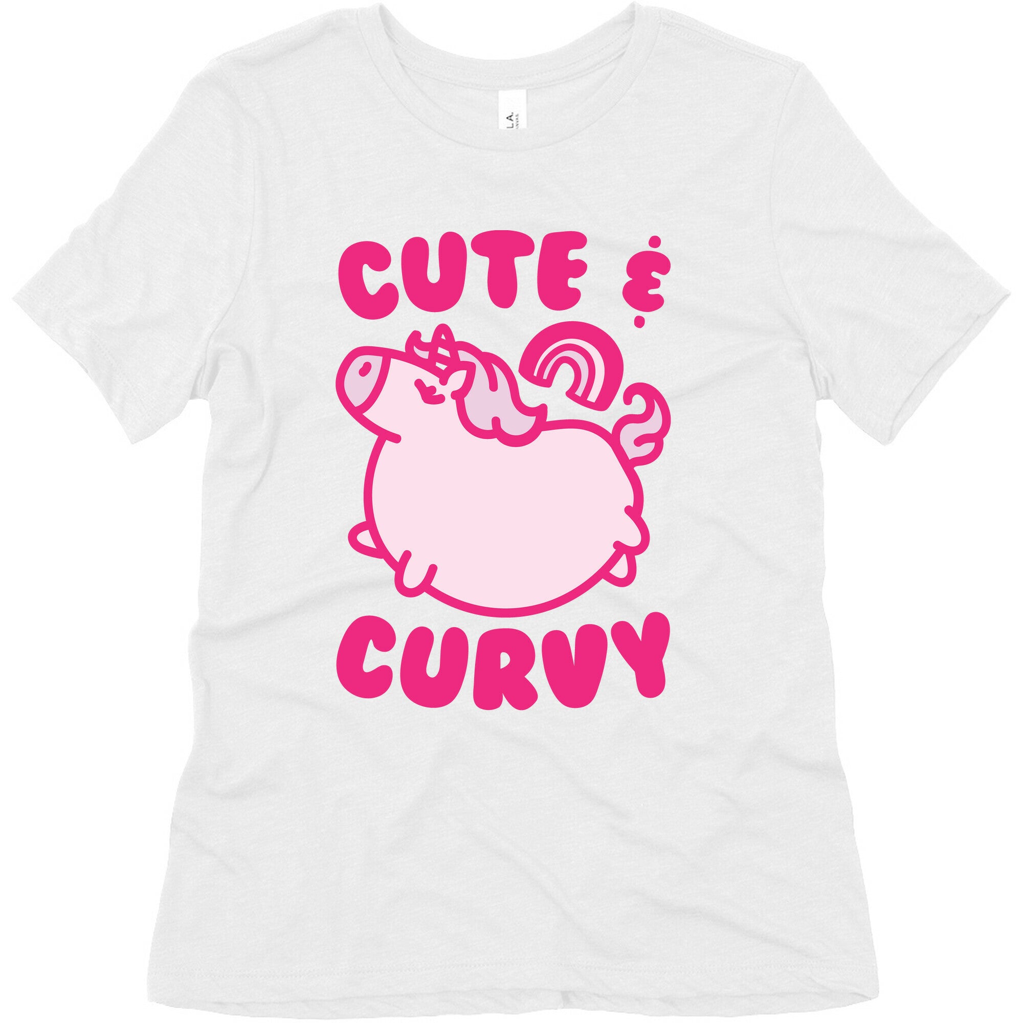 Cute & Curvy Women's Triblend Tee