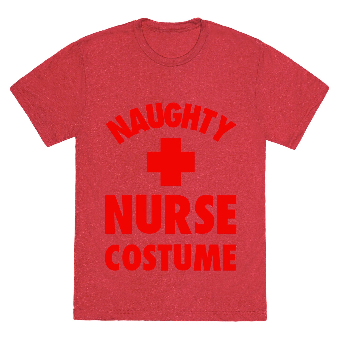 Naughty Nurse Costume Unisex Triblend Tee