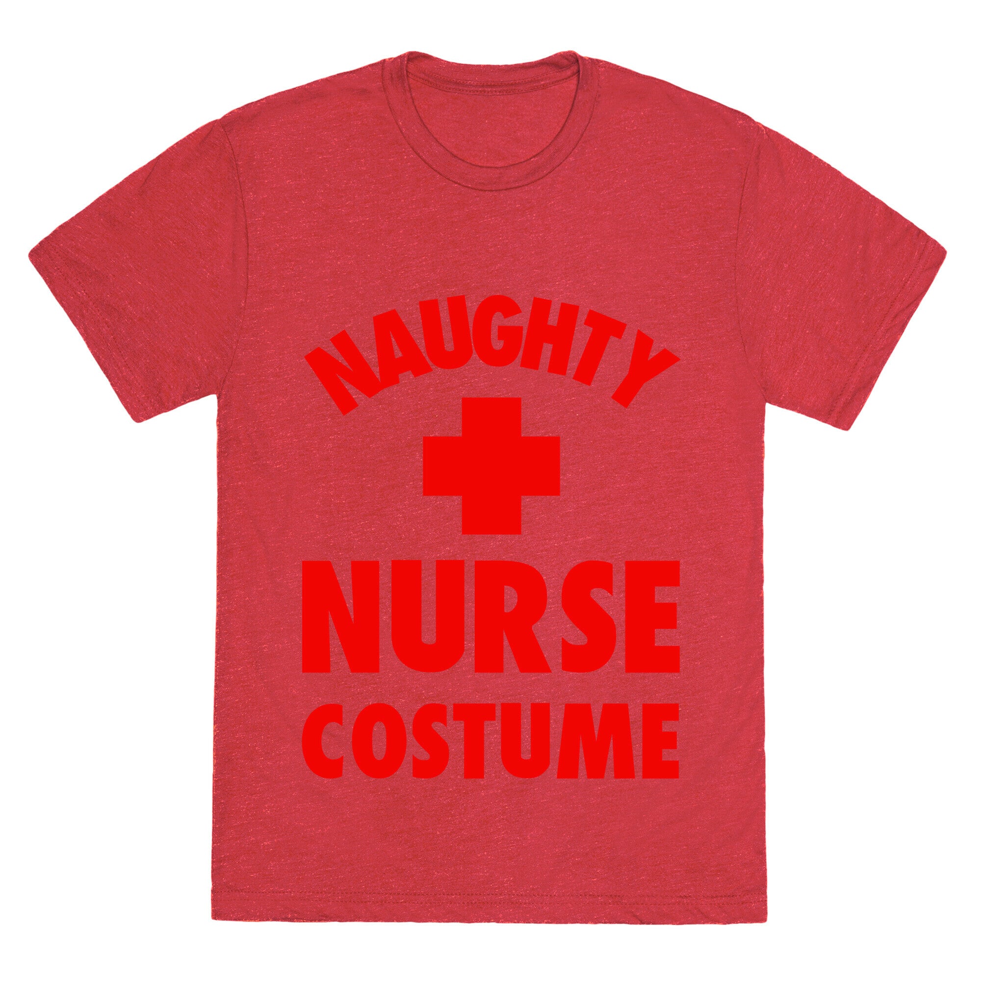 Naughty Nurse Costume Unisex Triblend Tee