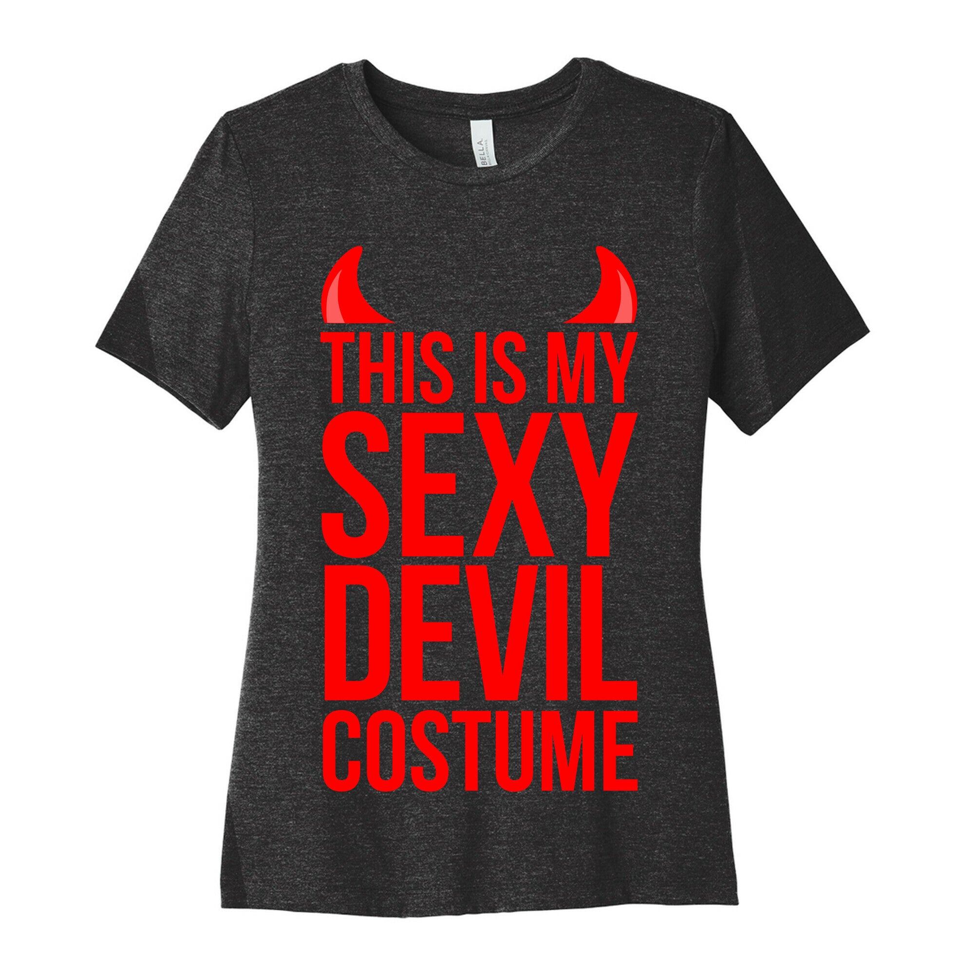 This Is My Sexy Devil Costume Women's Cotton Tee