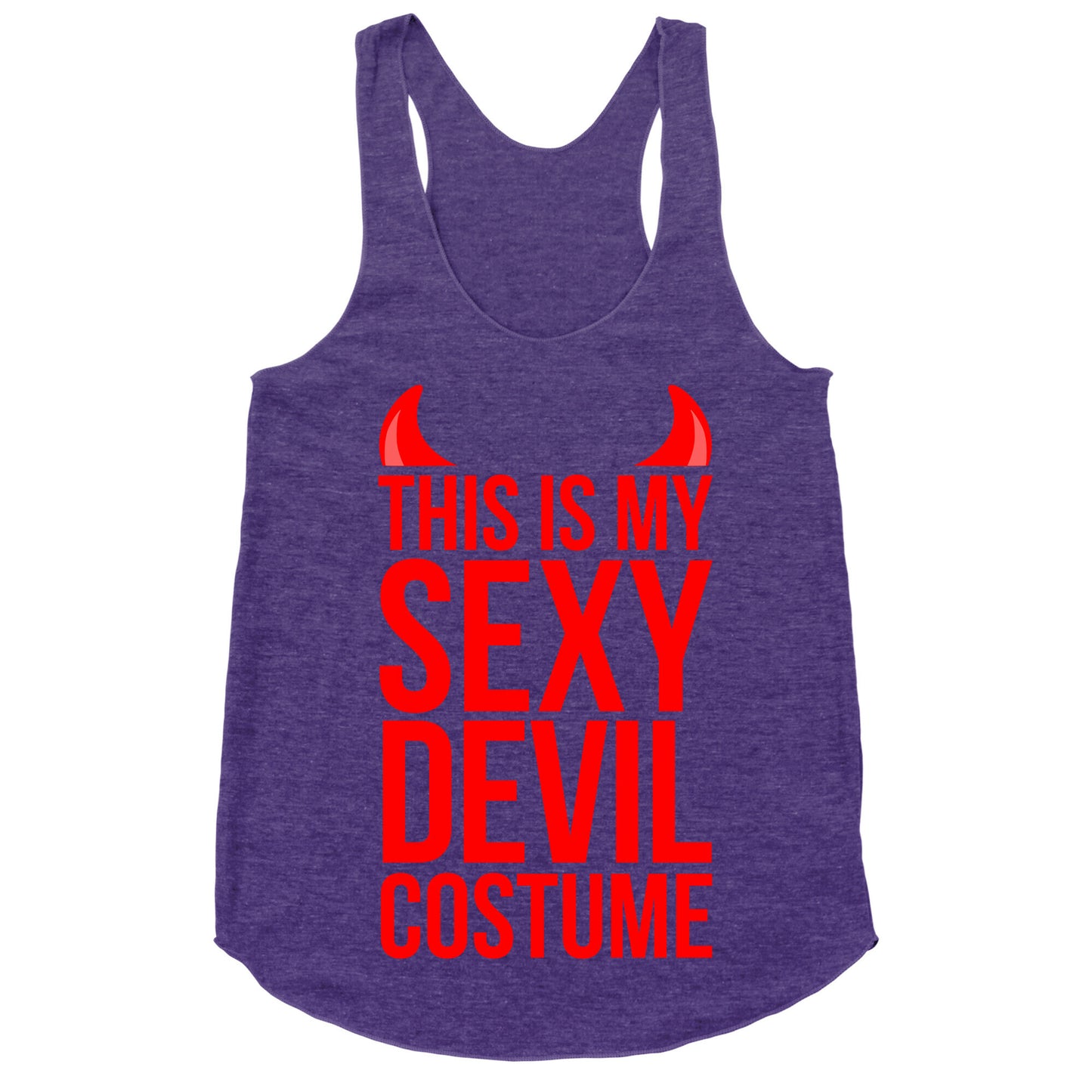 This Is My Sexy Devil Costume Racerback Tank