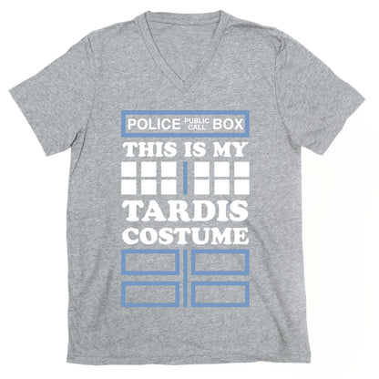 This Is My Tardis Costume V-Neck