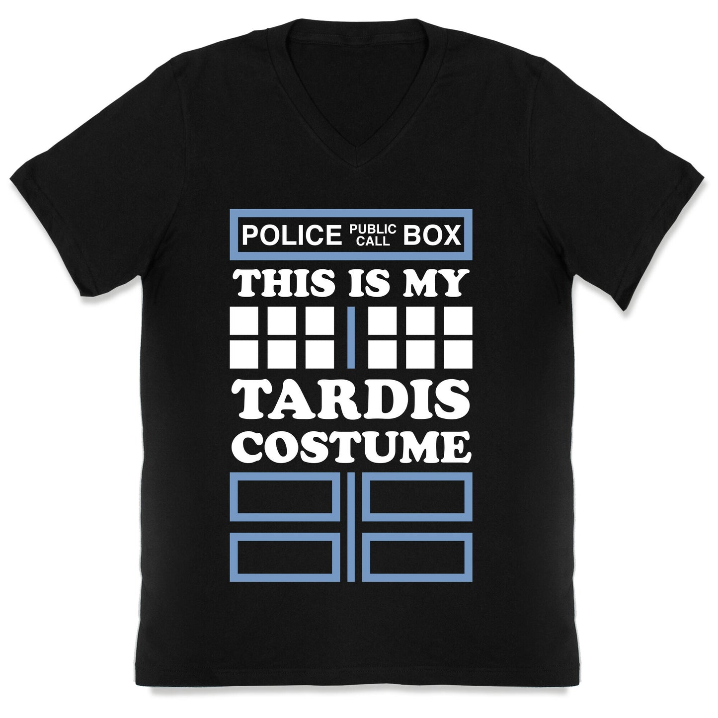 This Is My Tardis Costume V-Neck