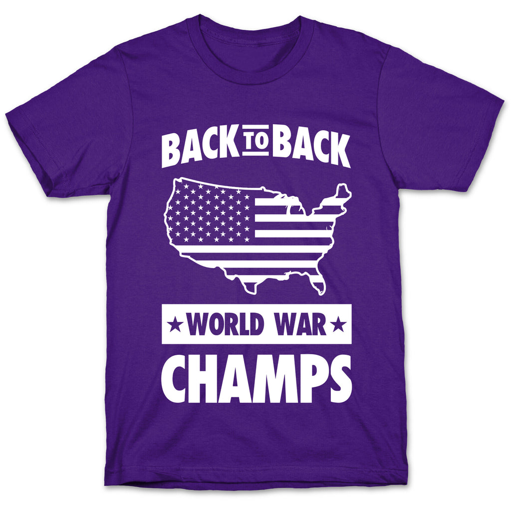 Back to Back World War Champs T-Shirt