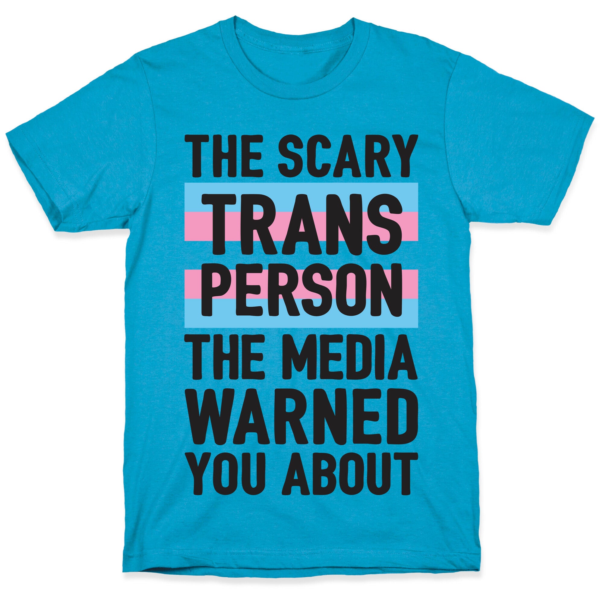 The Scary Trans Person The Media Warned You About Unisex Triblend Tee