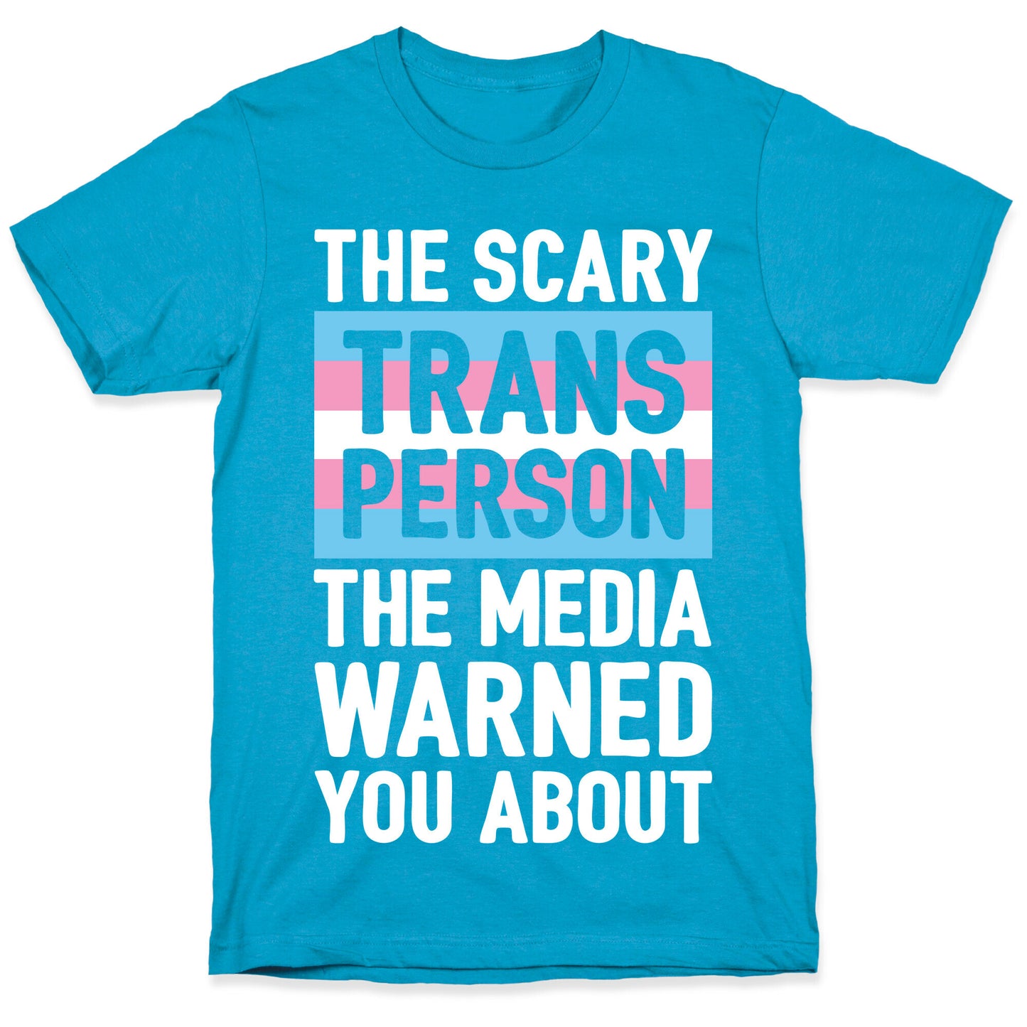 The Scary Trans Person The Media Warned You About Unisex Triblend Tee