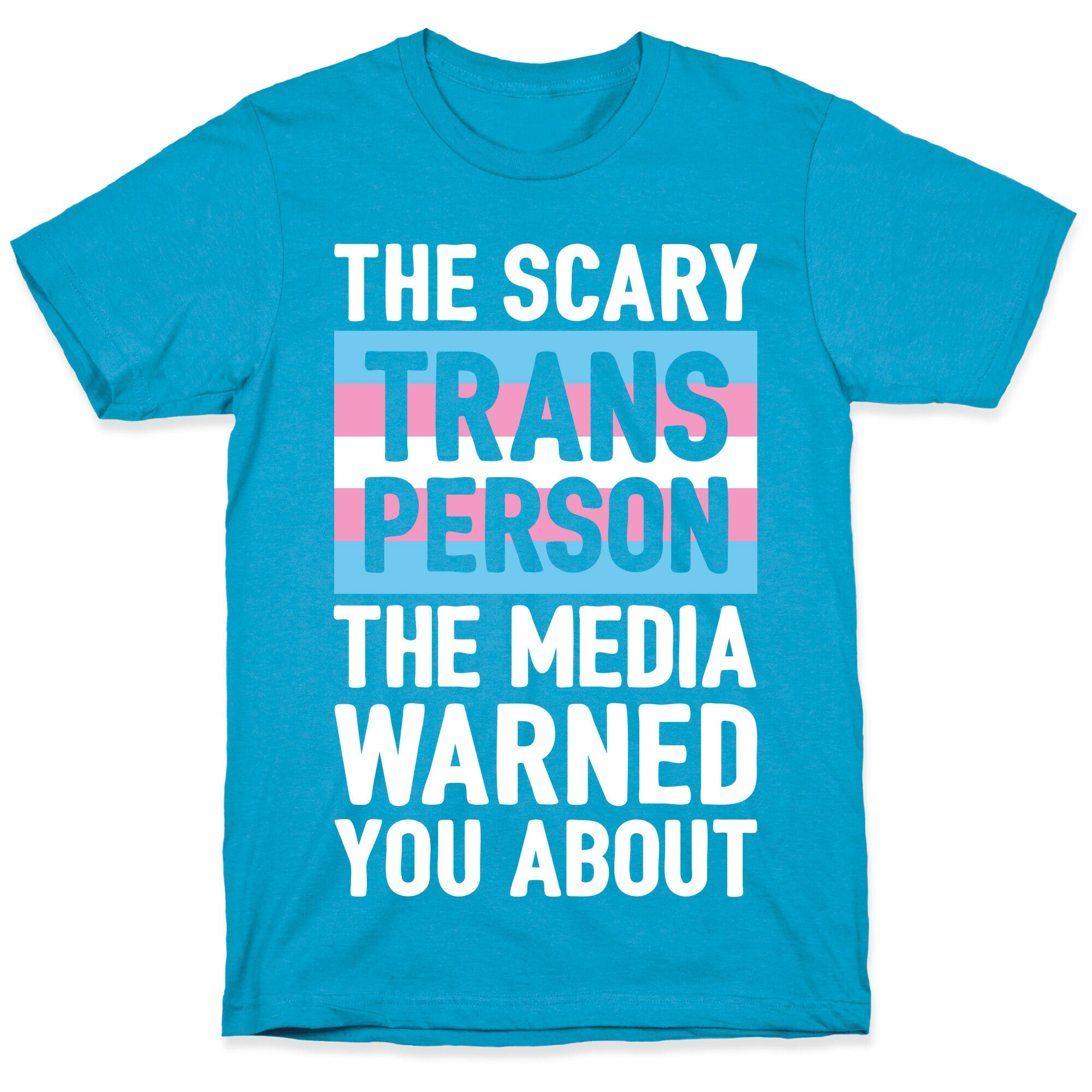 The Scary Trans Person The Media Warned You About Unisex Triblend Tee