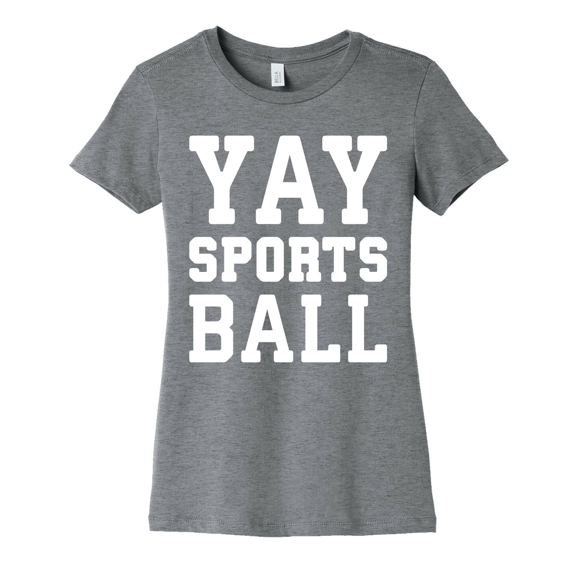 Yay Sports Ball Women's Cotton Tee