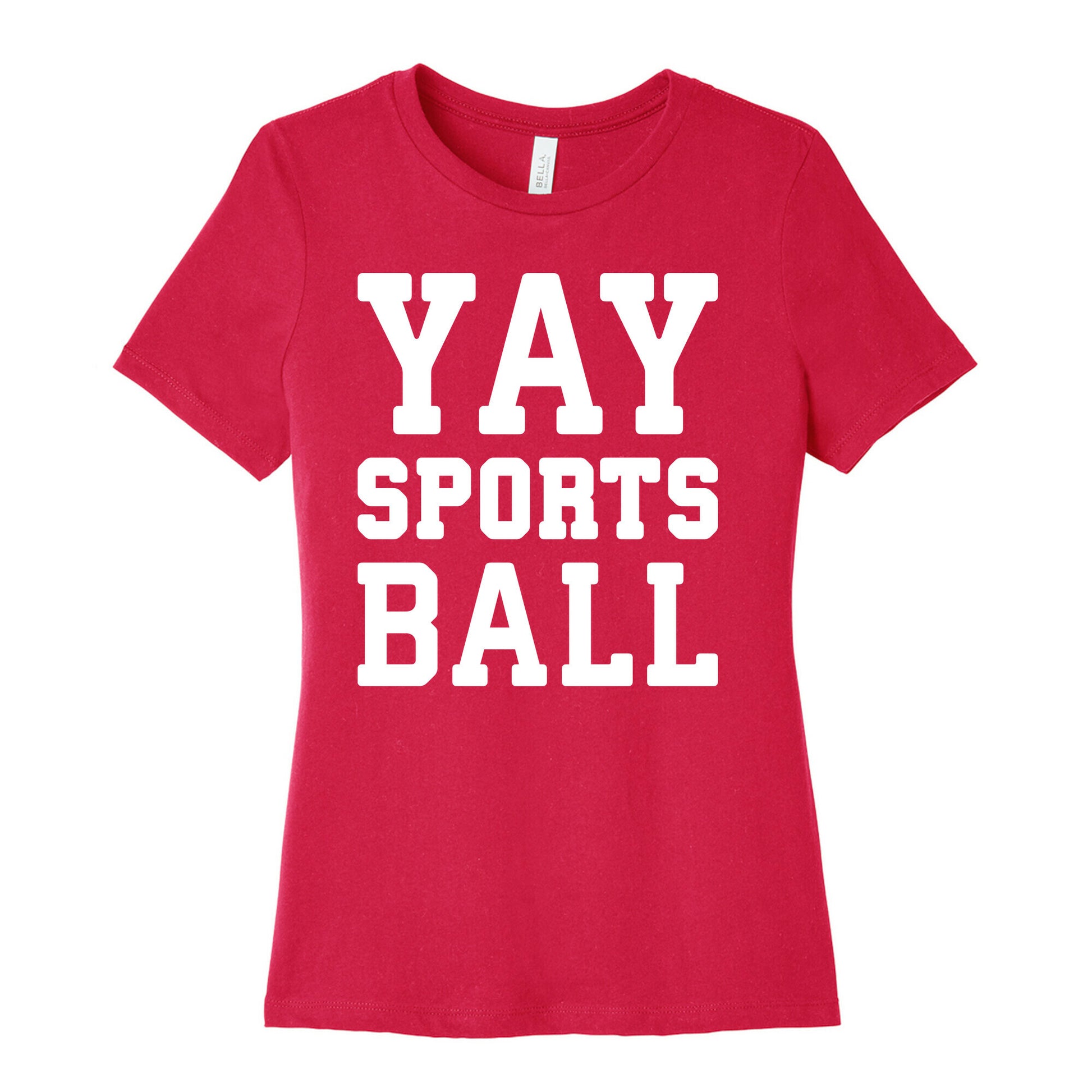 Yay Sports Ball Women's Cotton Tee
