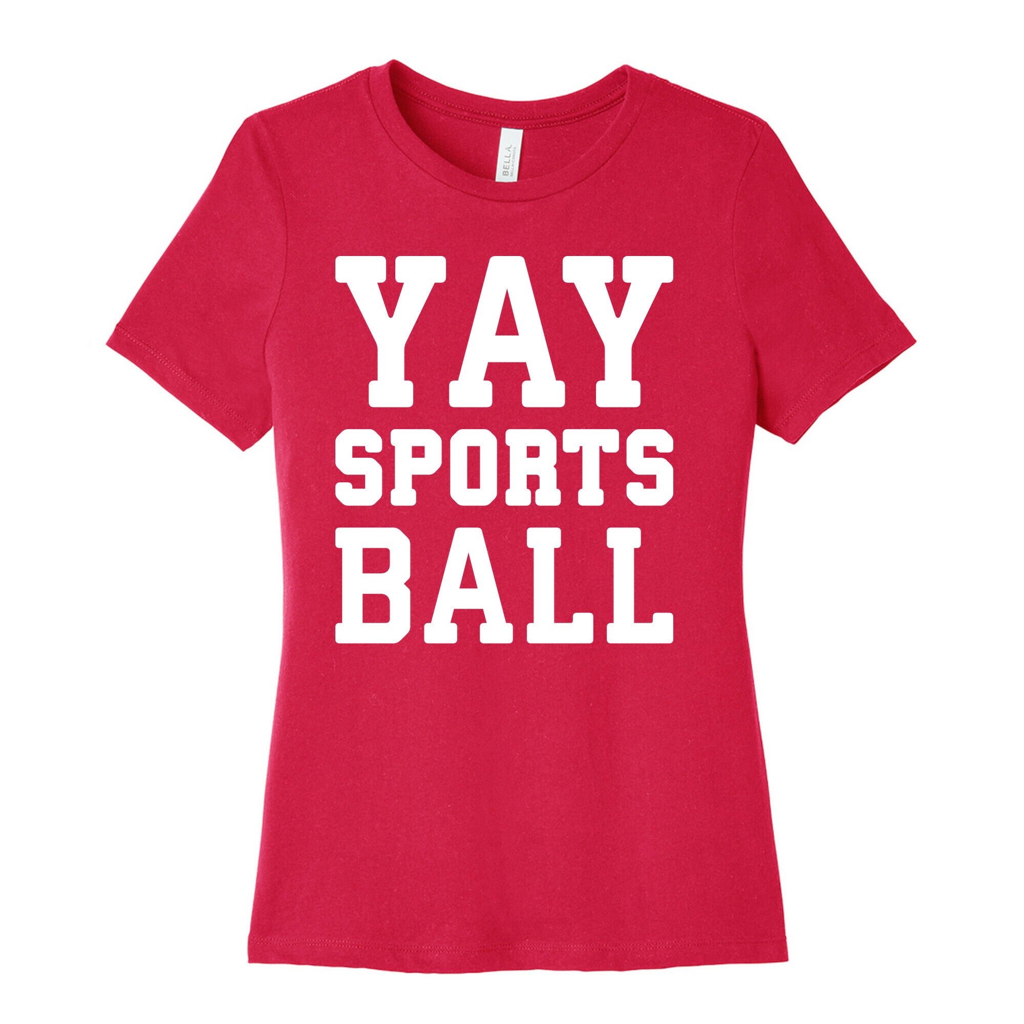 Yay Sports Ball Women's Cotton Tee