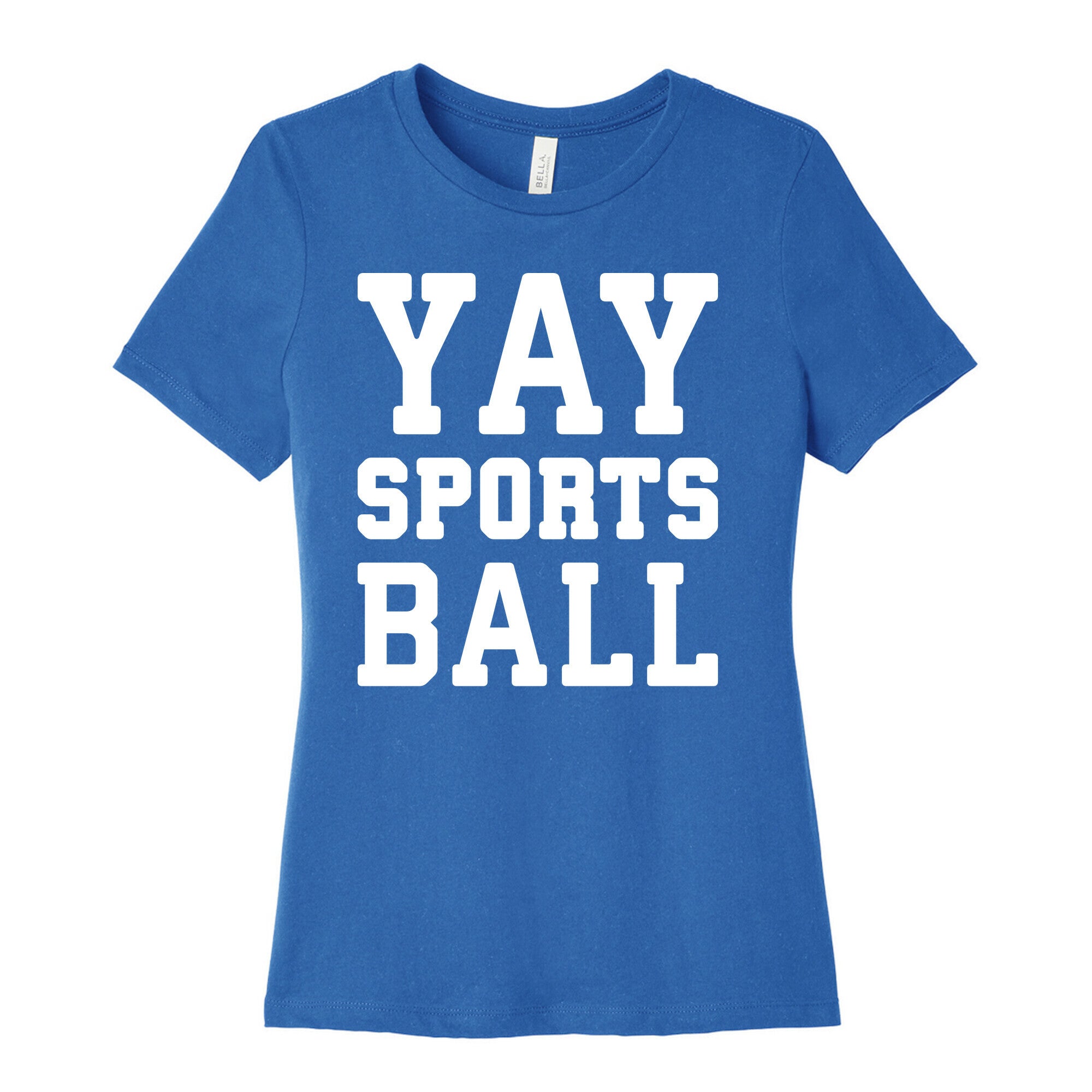 Yay Sports Ball Women's Cotton Tee