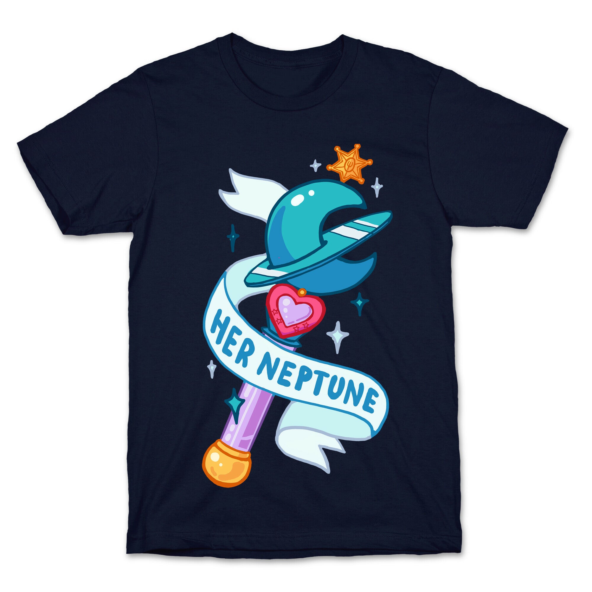 Her Neptune Pair 1 (White) T-Shirt