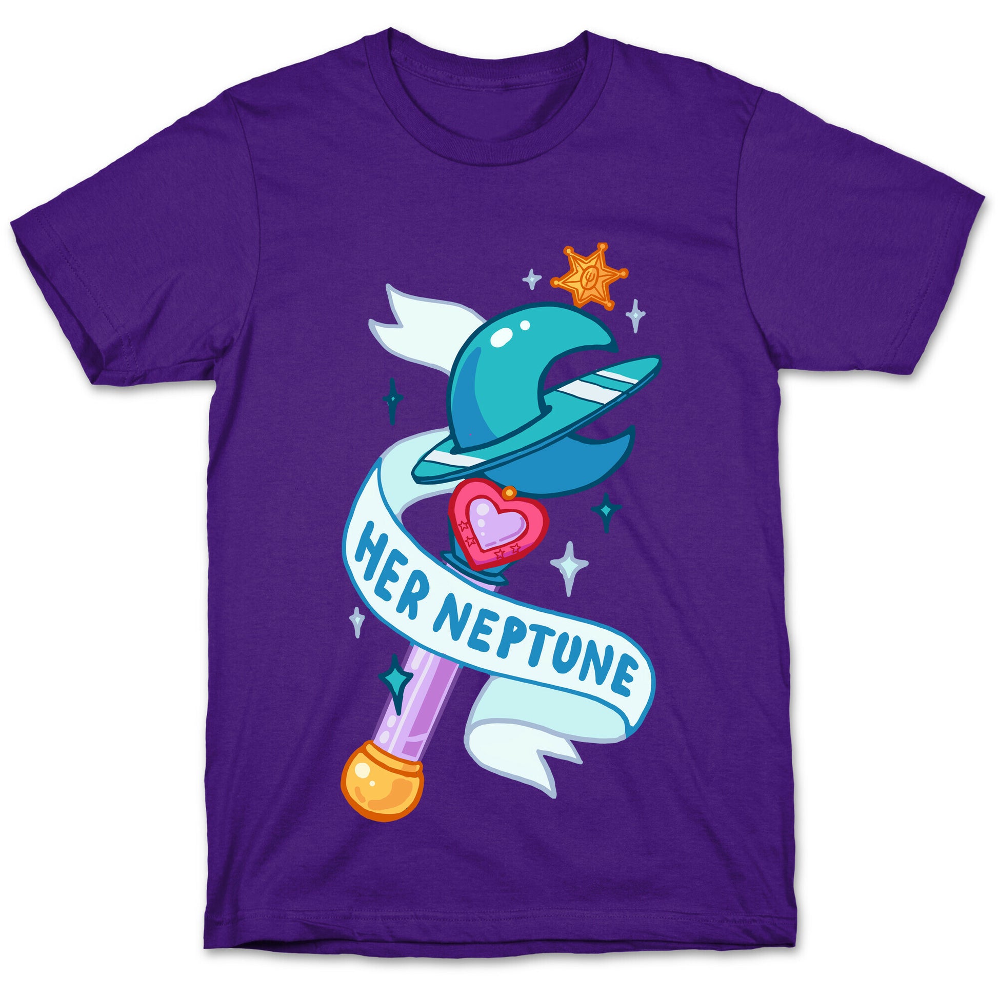 Her Neptune Pair 1 (White) T-Shirt