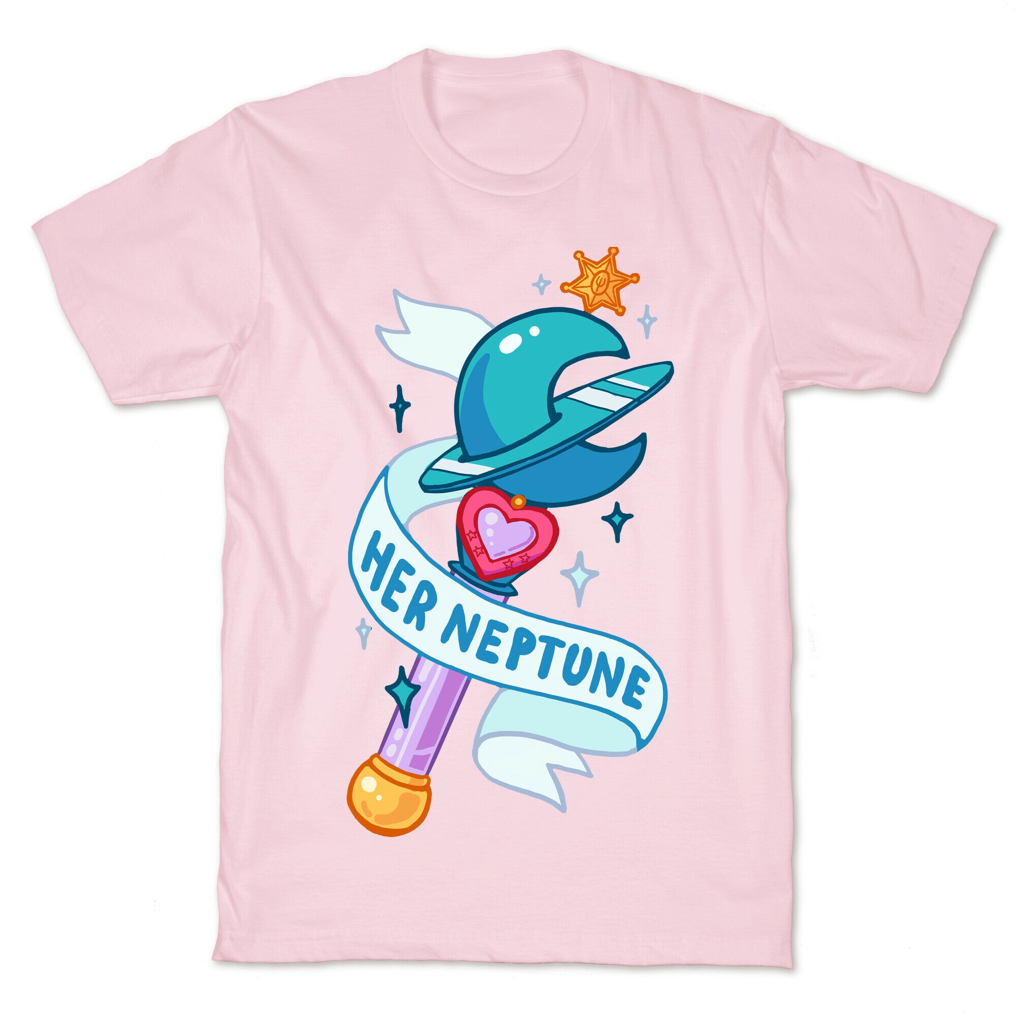 Her Neptune Pair 1 (White) T-Shirt