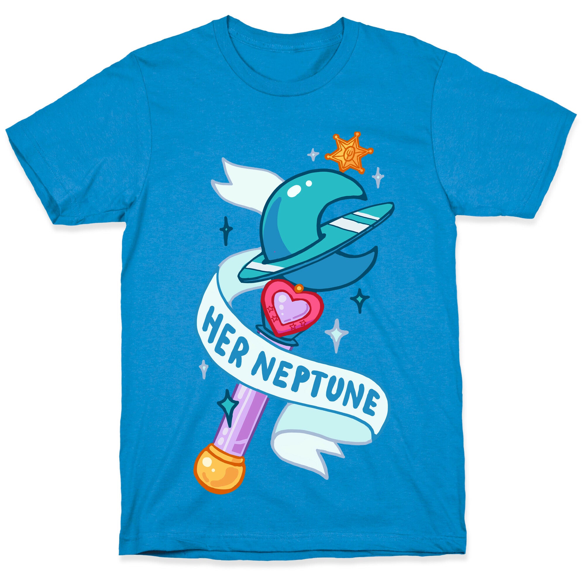 Her Neptune Pair 1 (White) T-Shirt