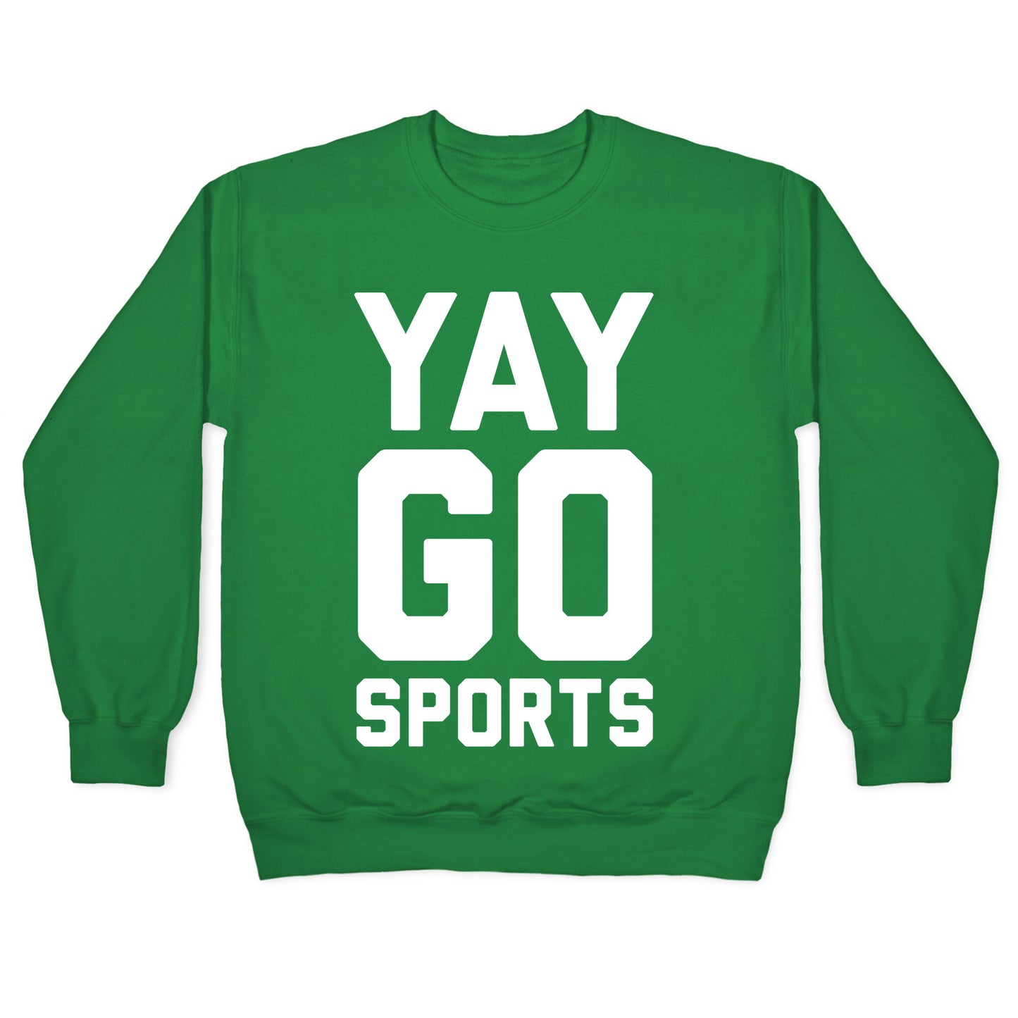 Yay Go Sports Crewneck Sweatshirt