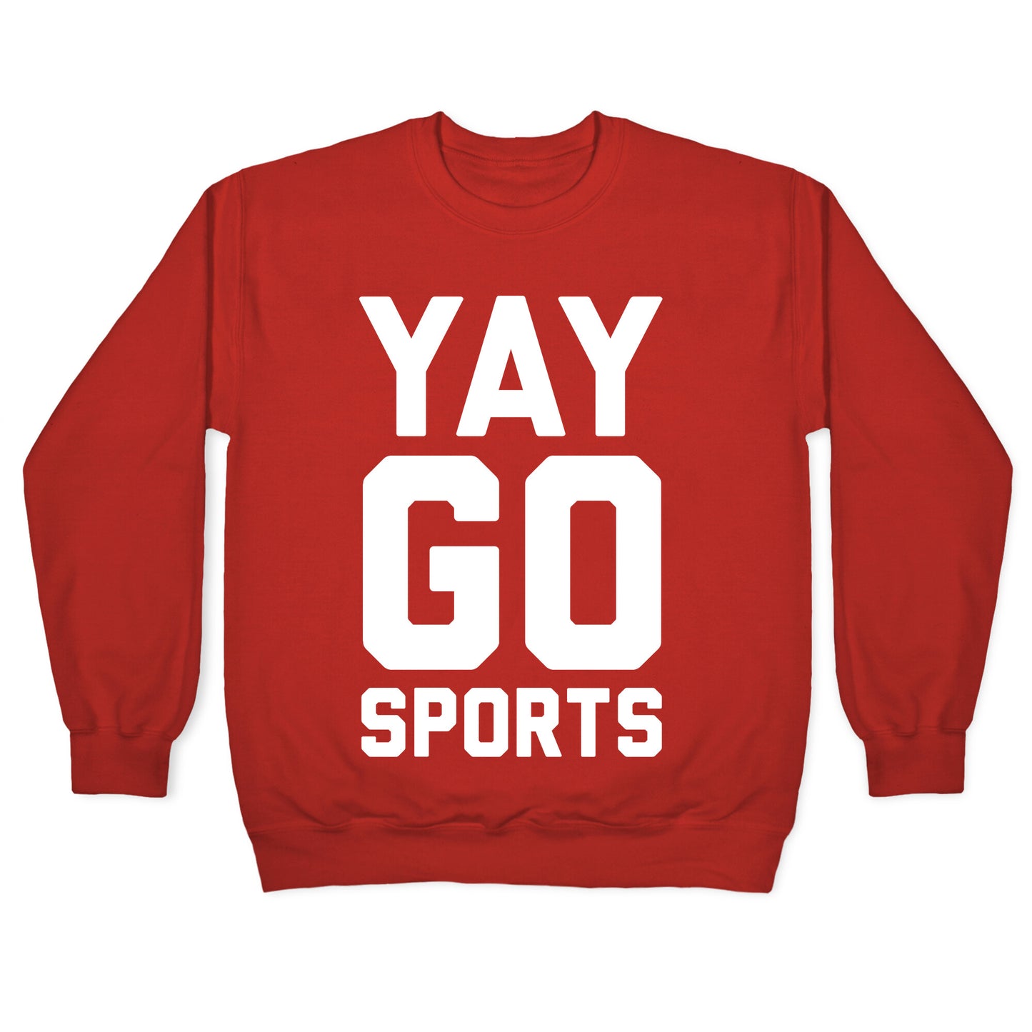 Yay Go Sports Crewneck Sweatshirt