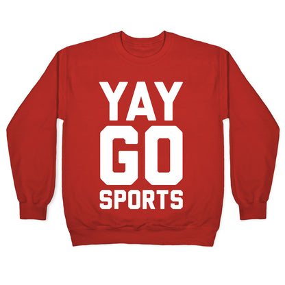 Yay Go Sports Crewneck Sweatshirt