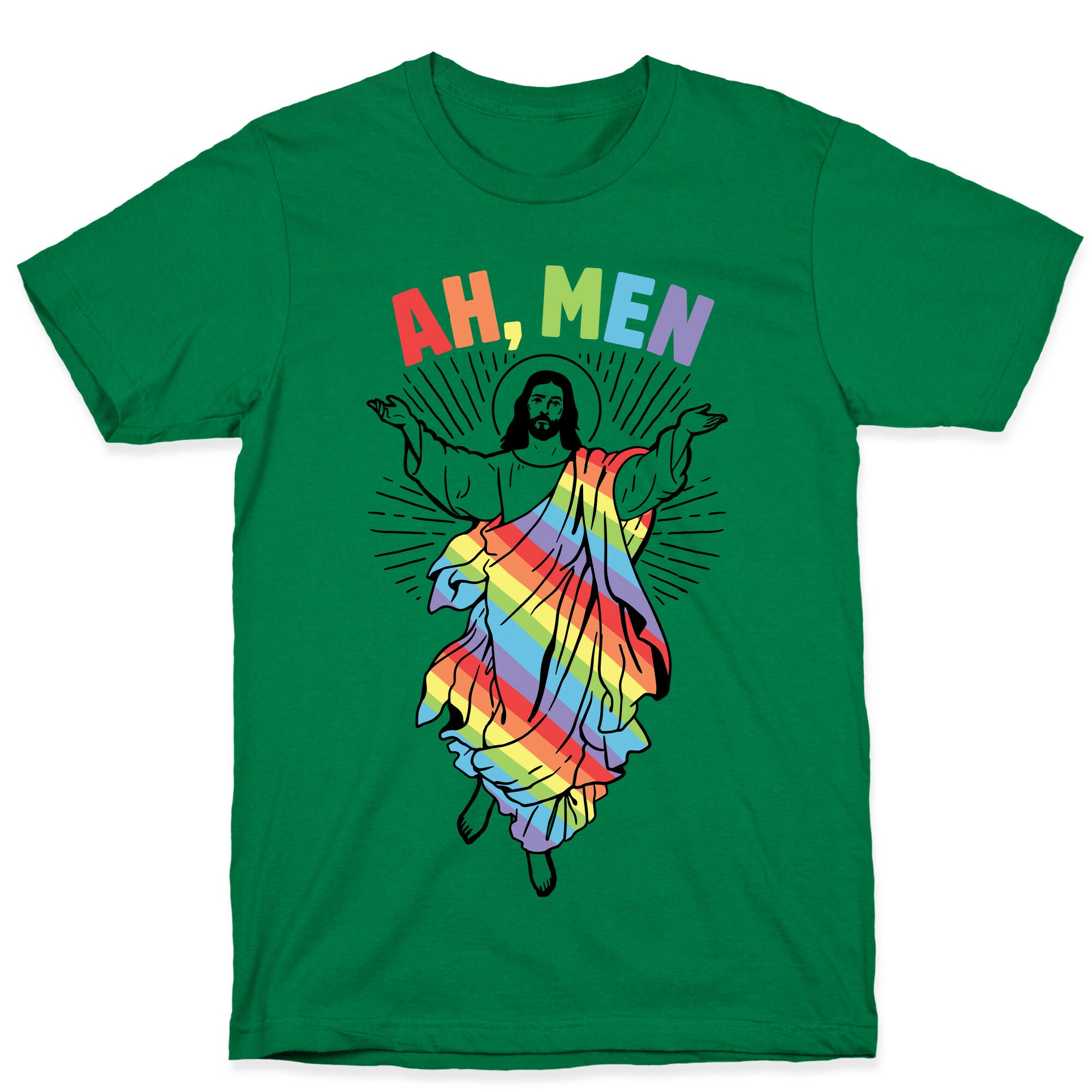 AH, Men Gay Jesus (CmYK) T-Shirt