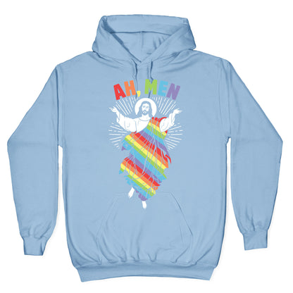 Ah, Men Gay jesus Hoodie