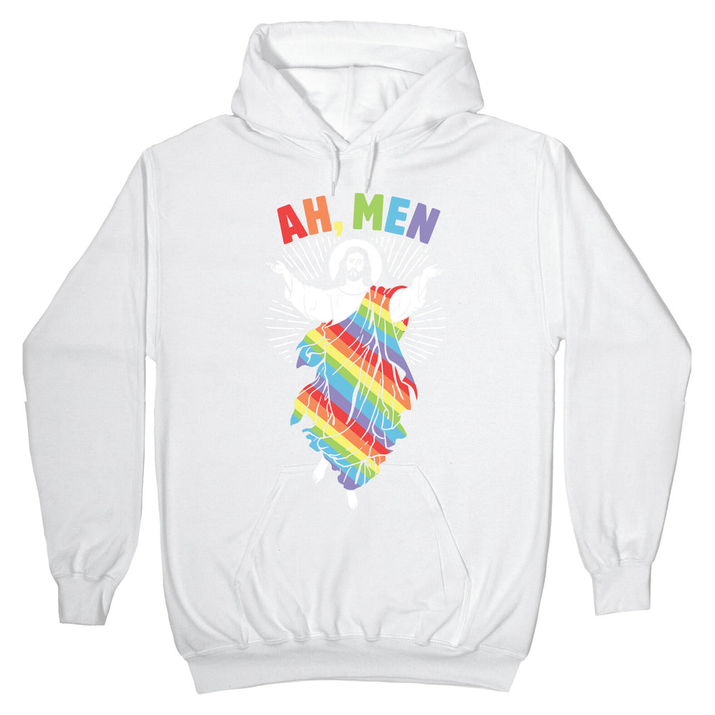 Ah, Men Gay jesus Hoodie