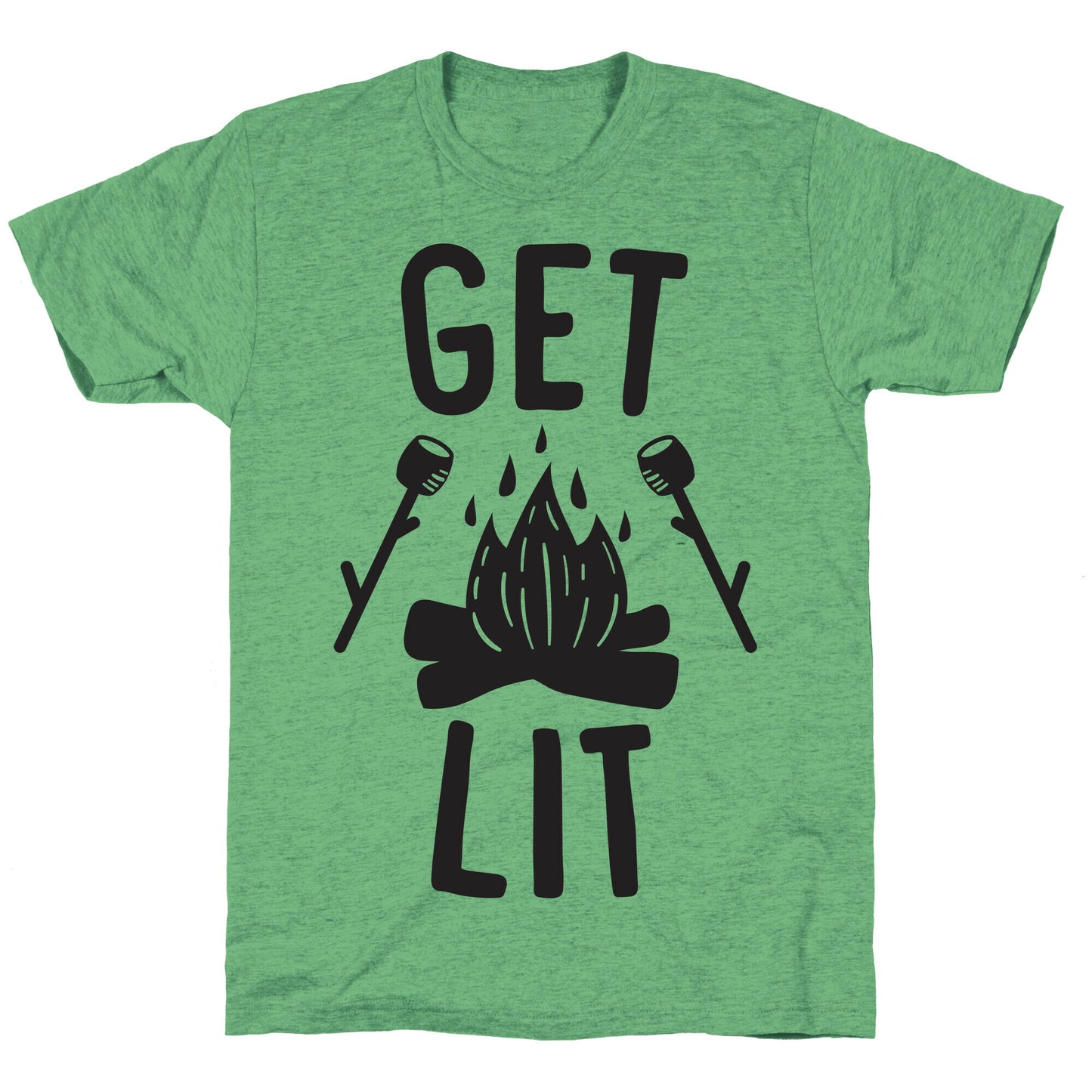 Get Lit - Campfire (CMYK) Unisex Triblend Tee