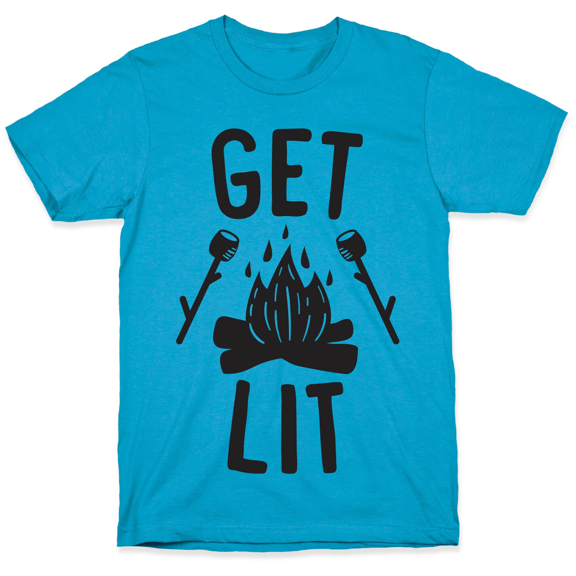Get Lit - Campfire (CMYK) Unisex Triblend Tee