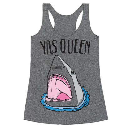 Yas Queen Shark Racerback Tank