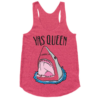 Yas Queen Shark Racerback Tank
