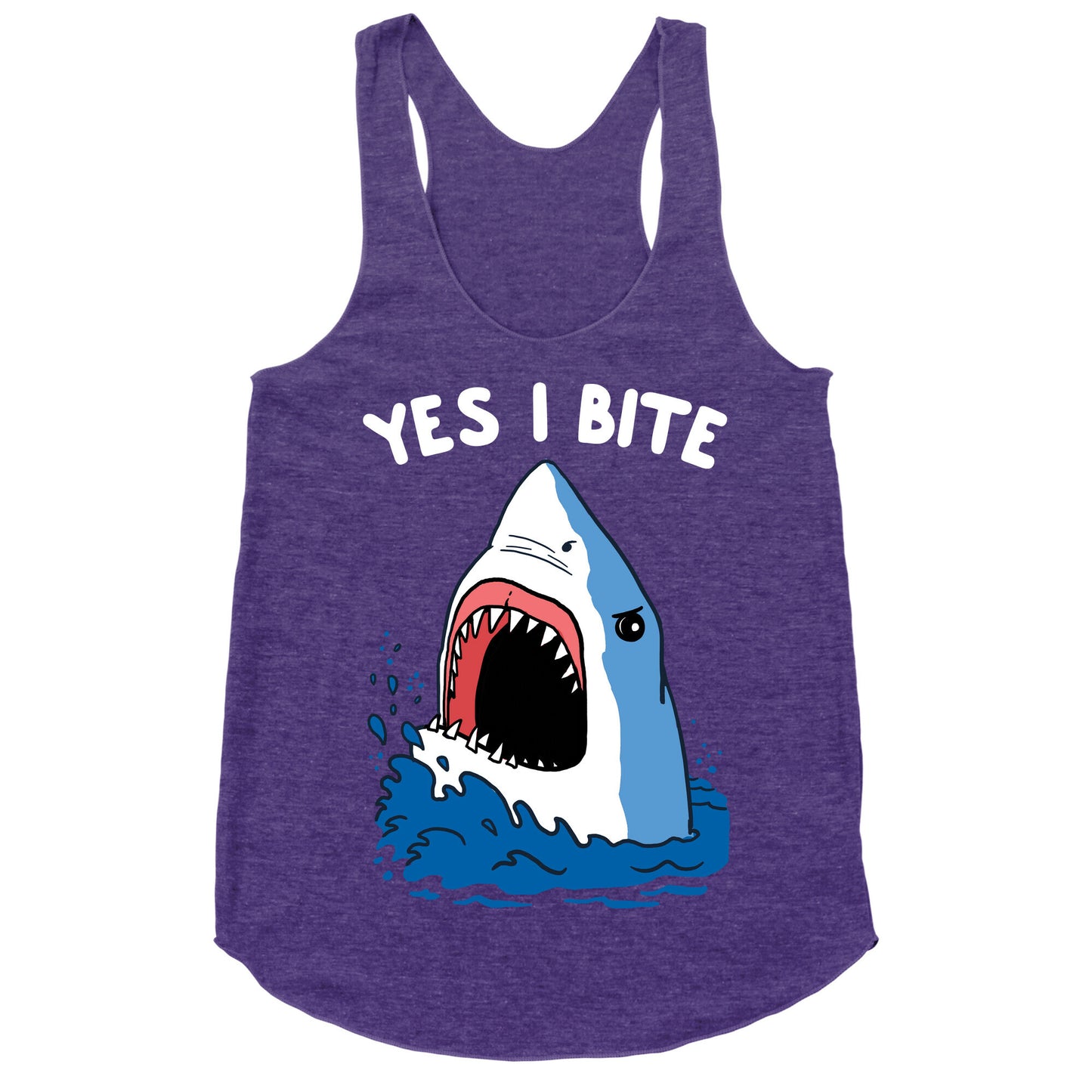 Yes I Bite Racerback Tank