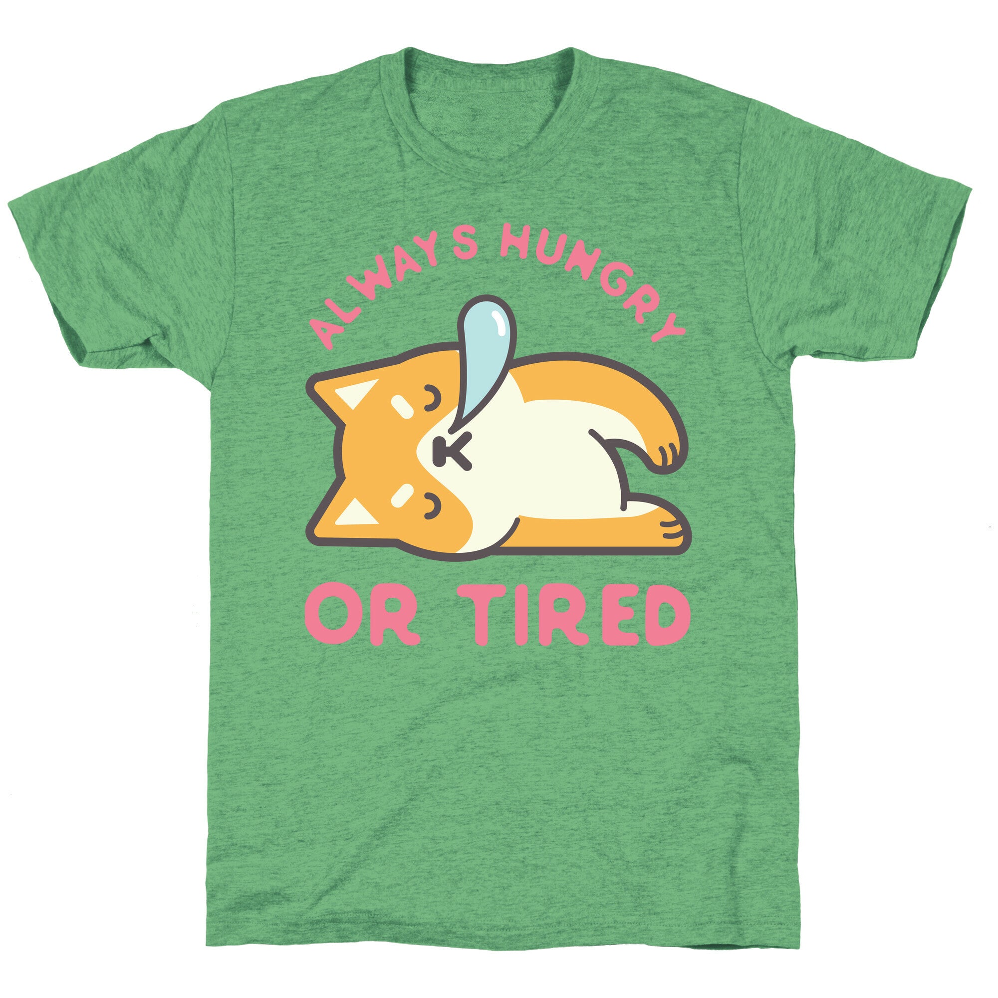 Always Hungry Or Tired Unisex Triblend Tee