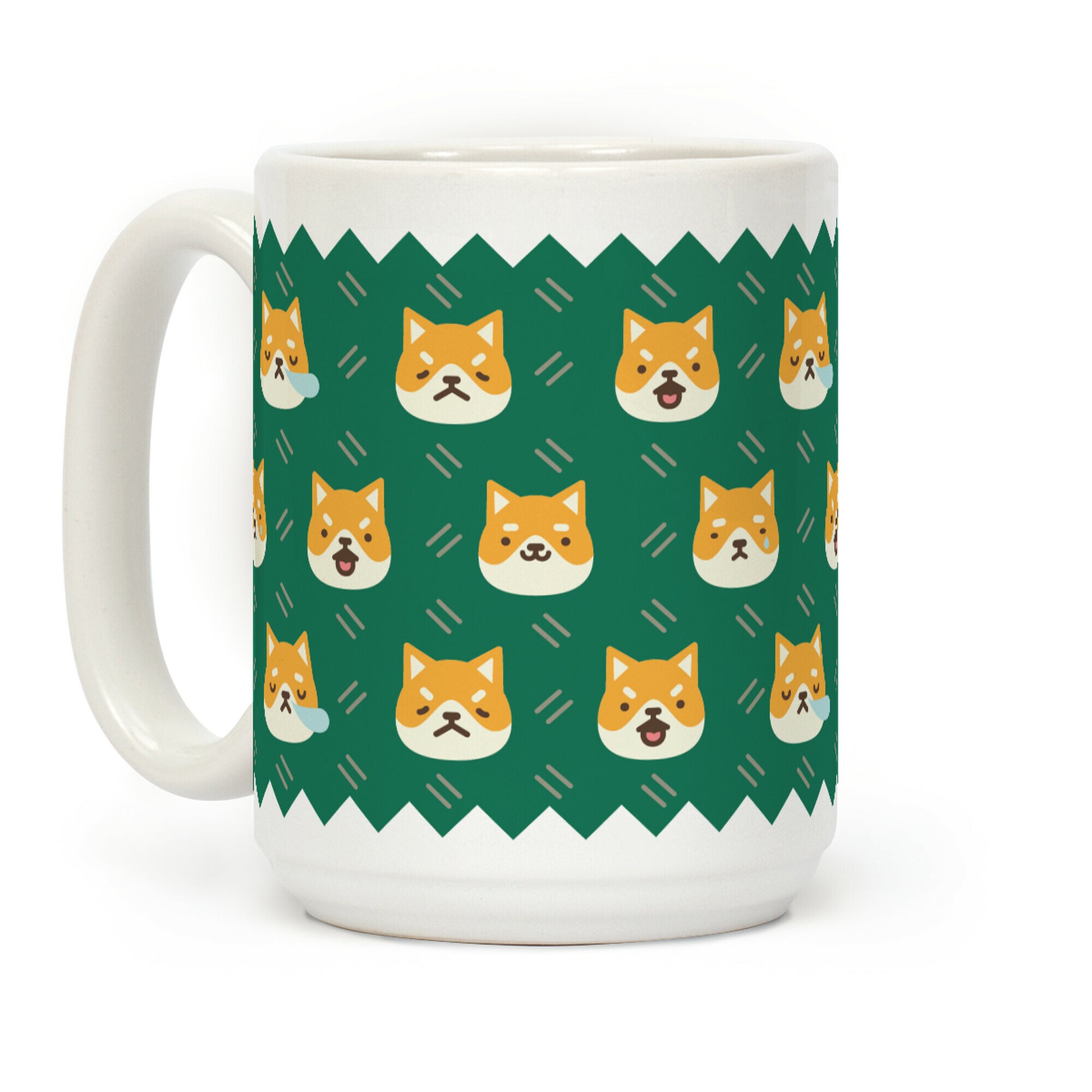 Shiba Inu Emoji Mug Coffee Mug